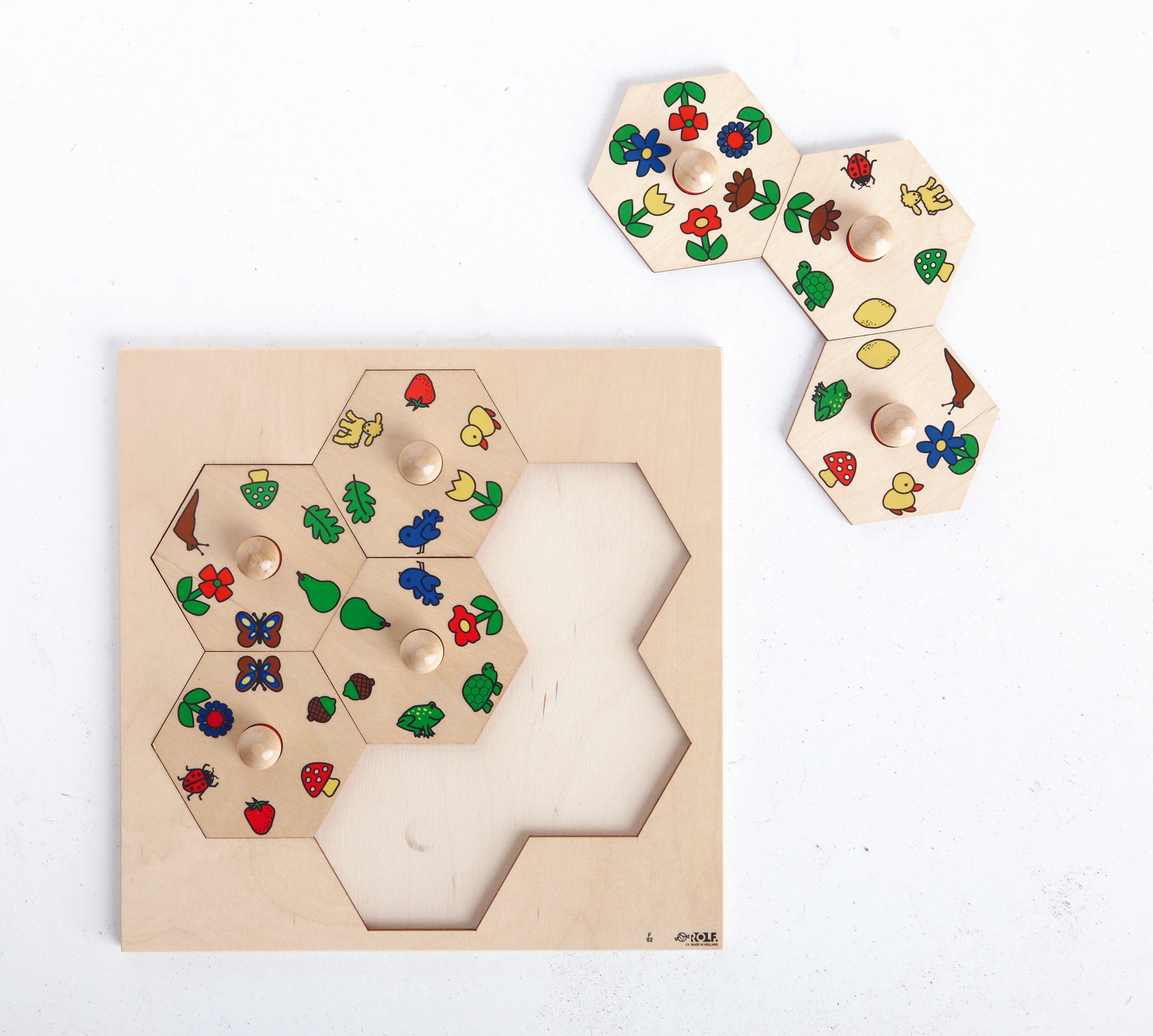 Colours Knob Puzzle