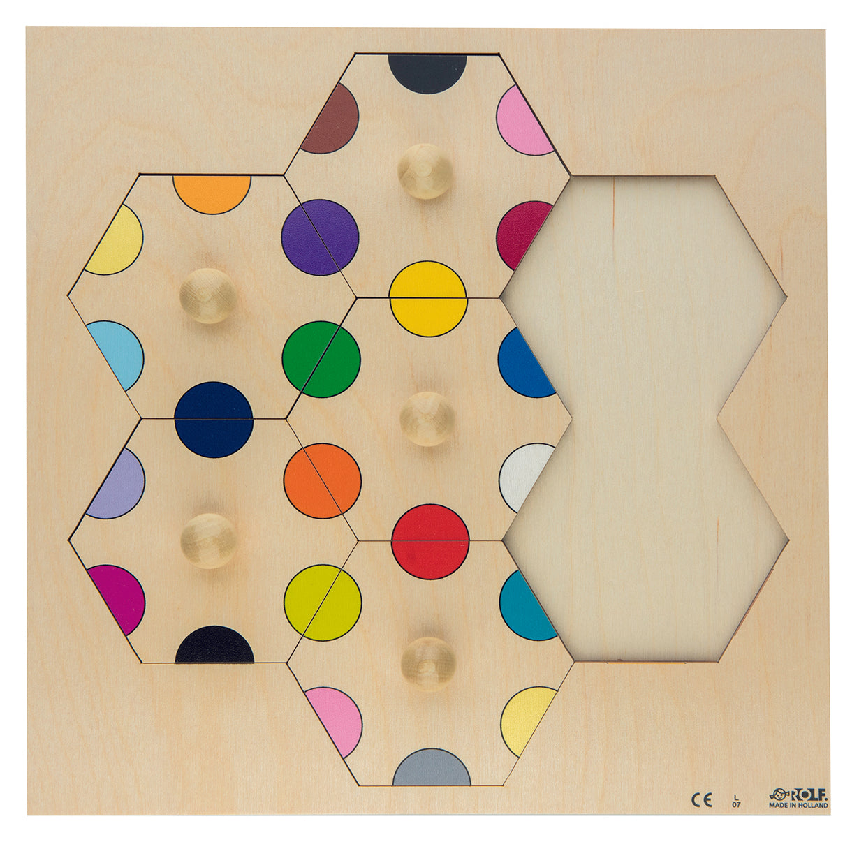Colours Knob Puzzle