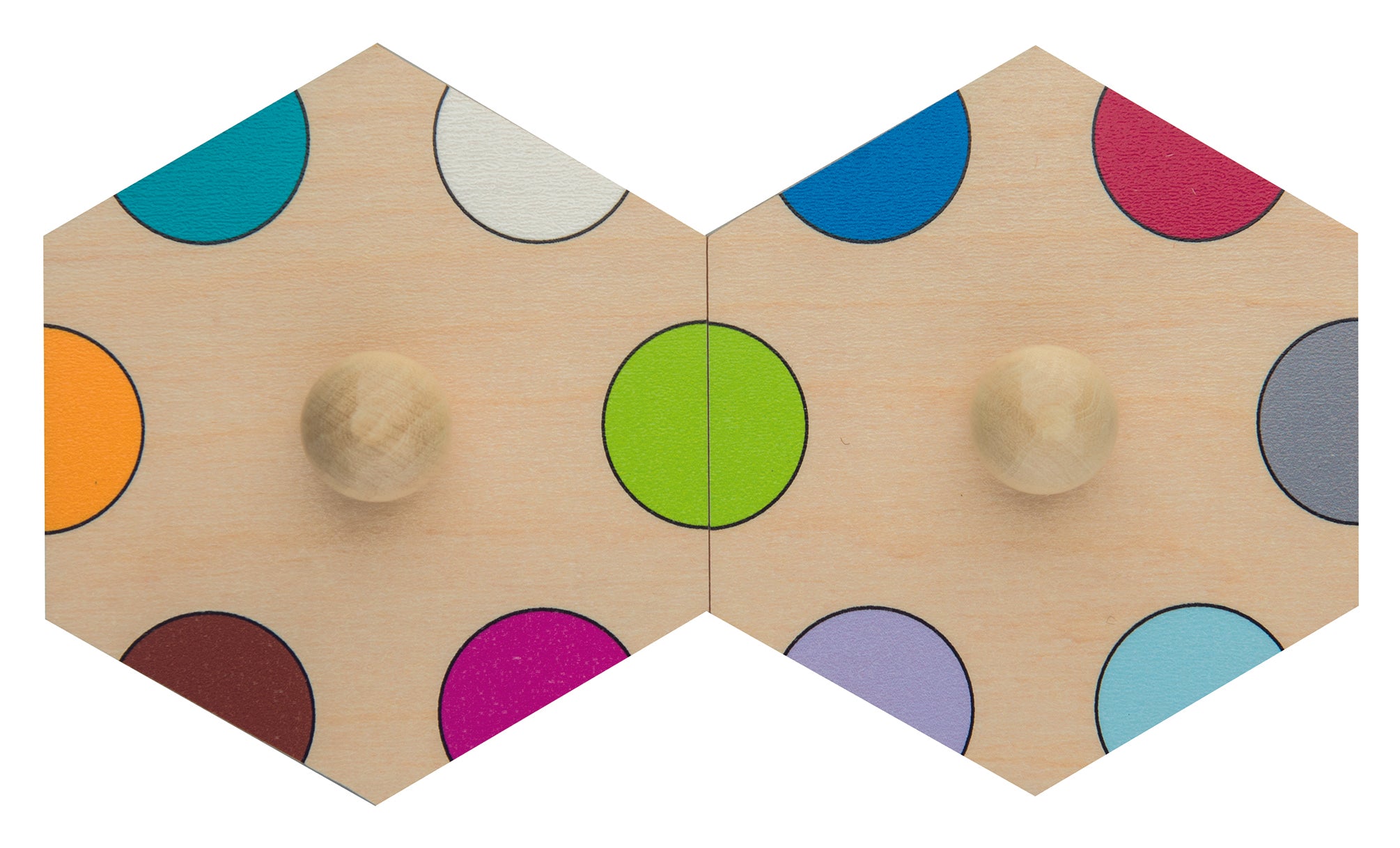 Colours Knob Puzzle