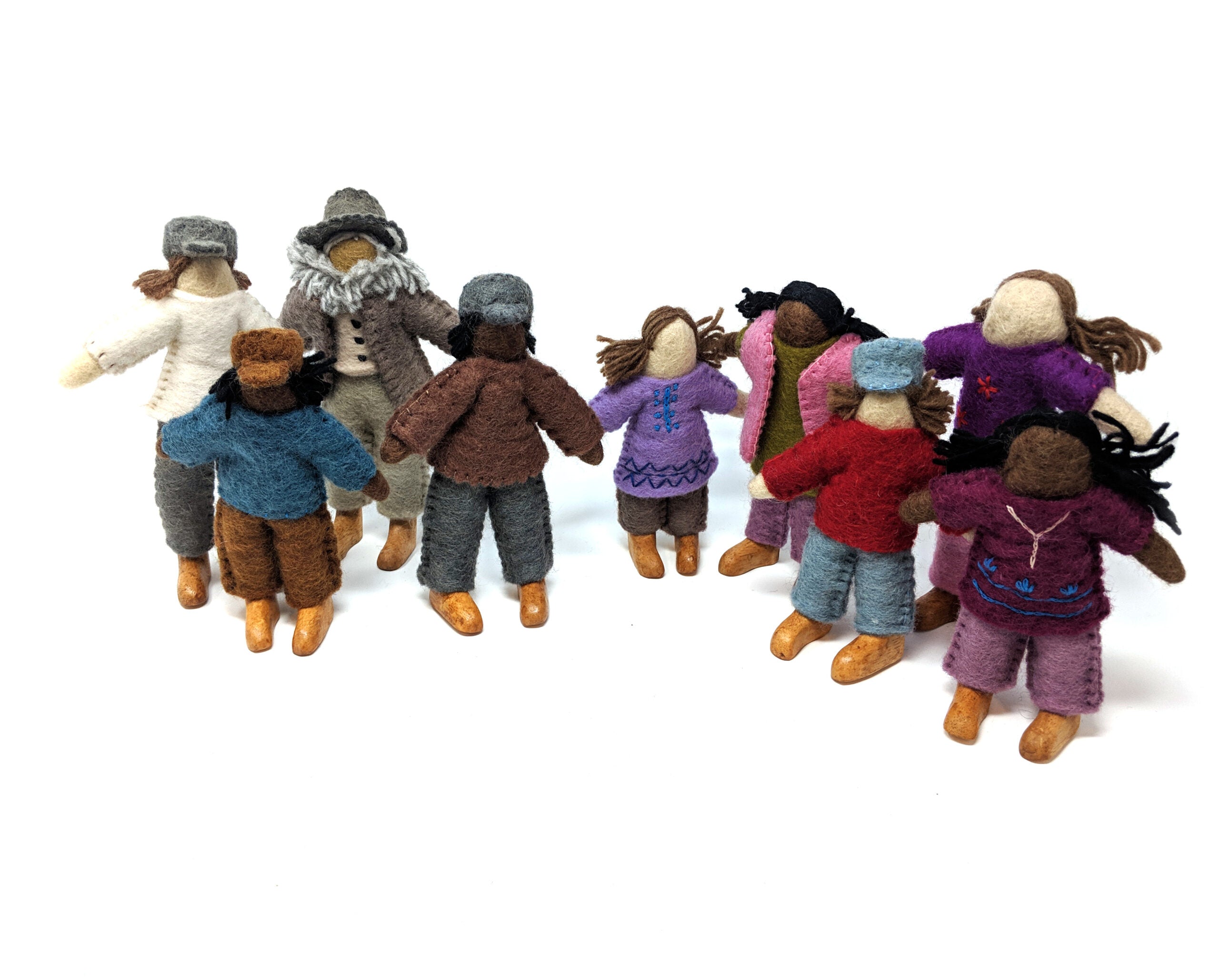 Wool People Story Props