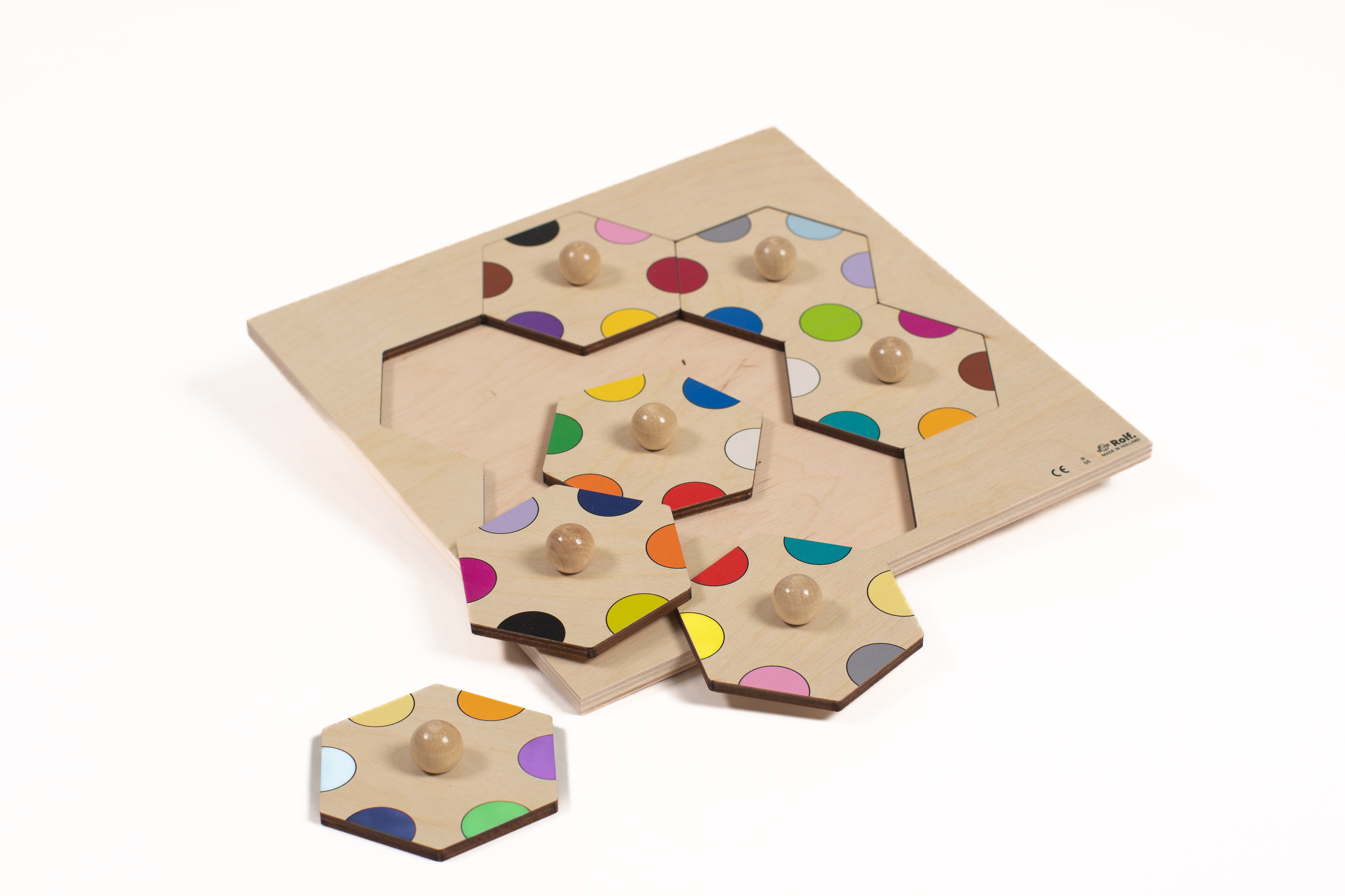 Colours Knob Puzzle