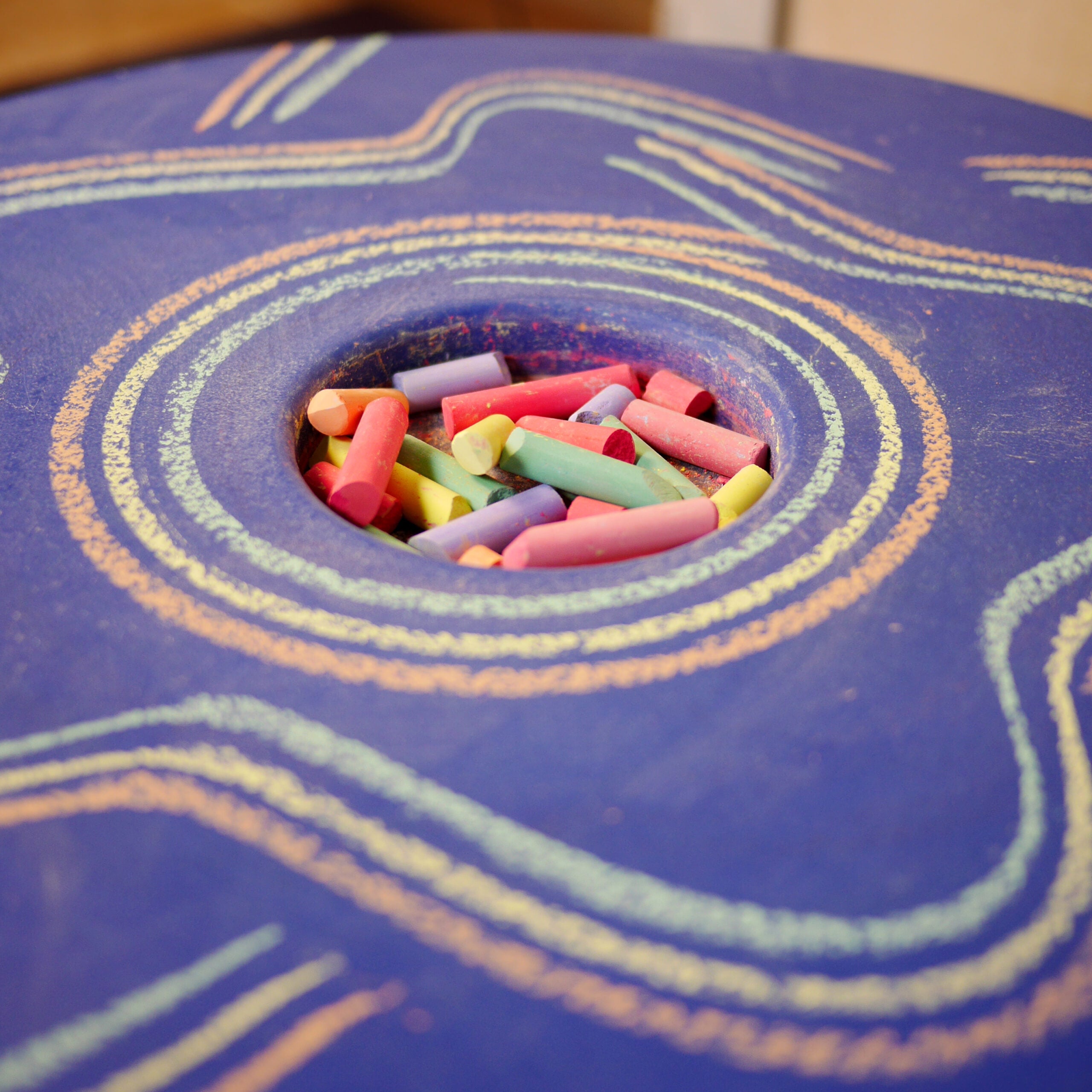 Chalk Spinner Blue