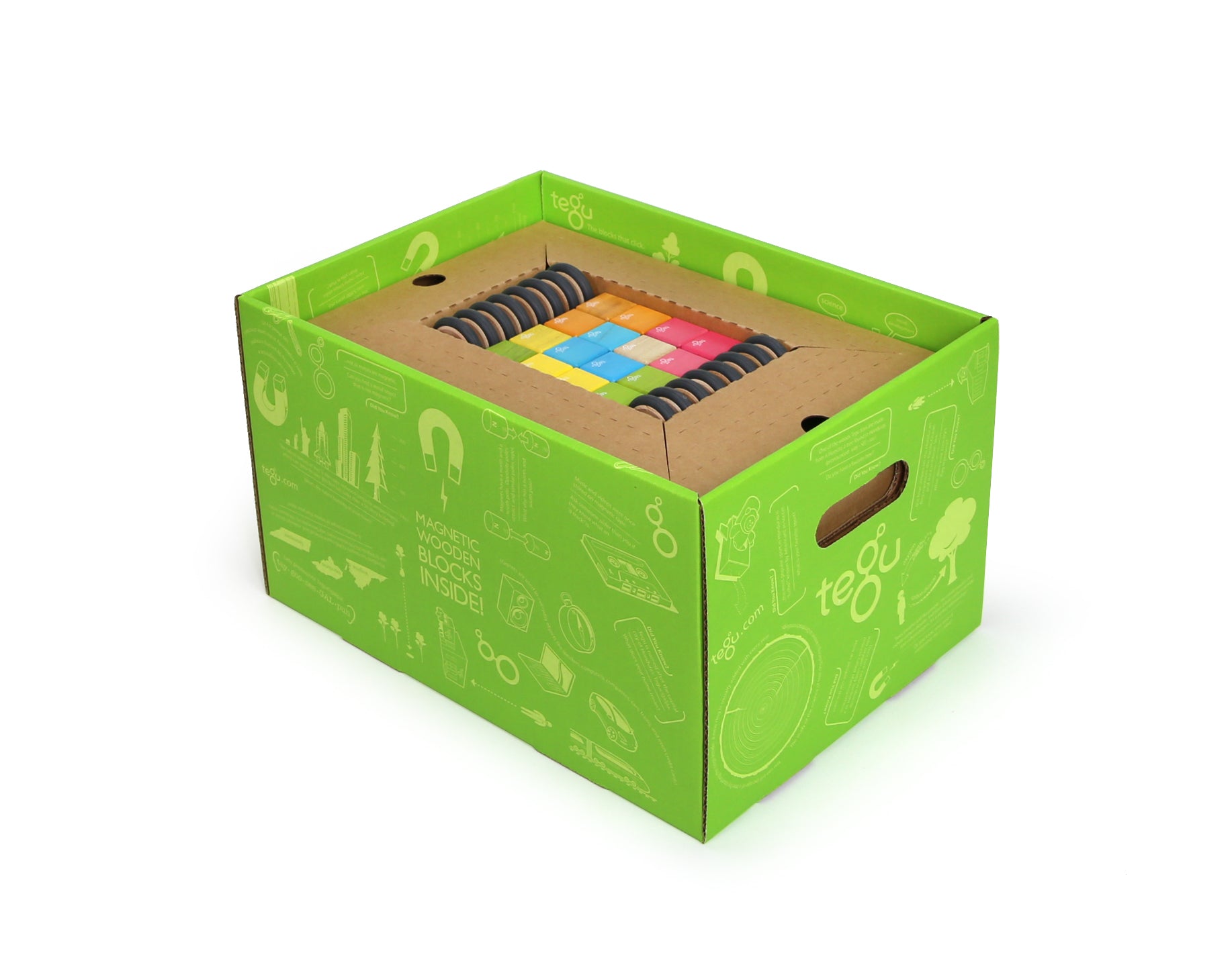 Tegu Magnetic Blocks Colors