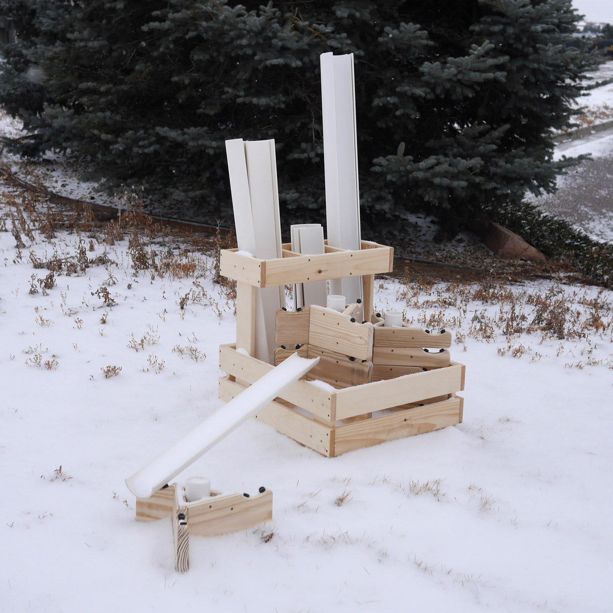 Outdoor Ramp Storage Center