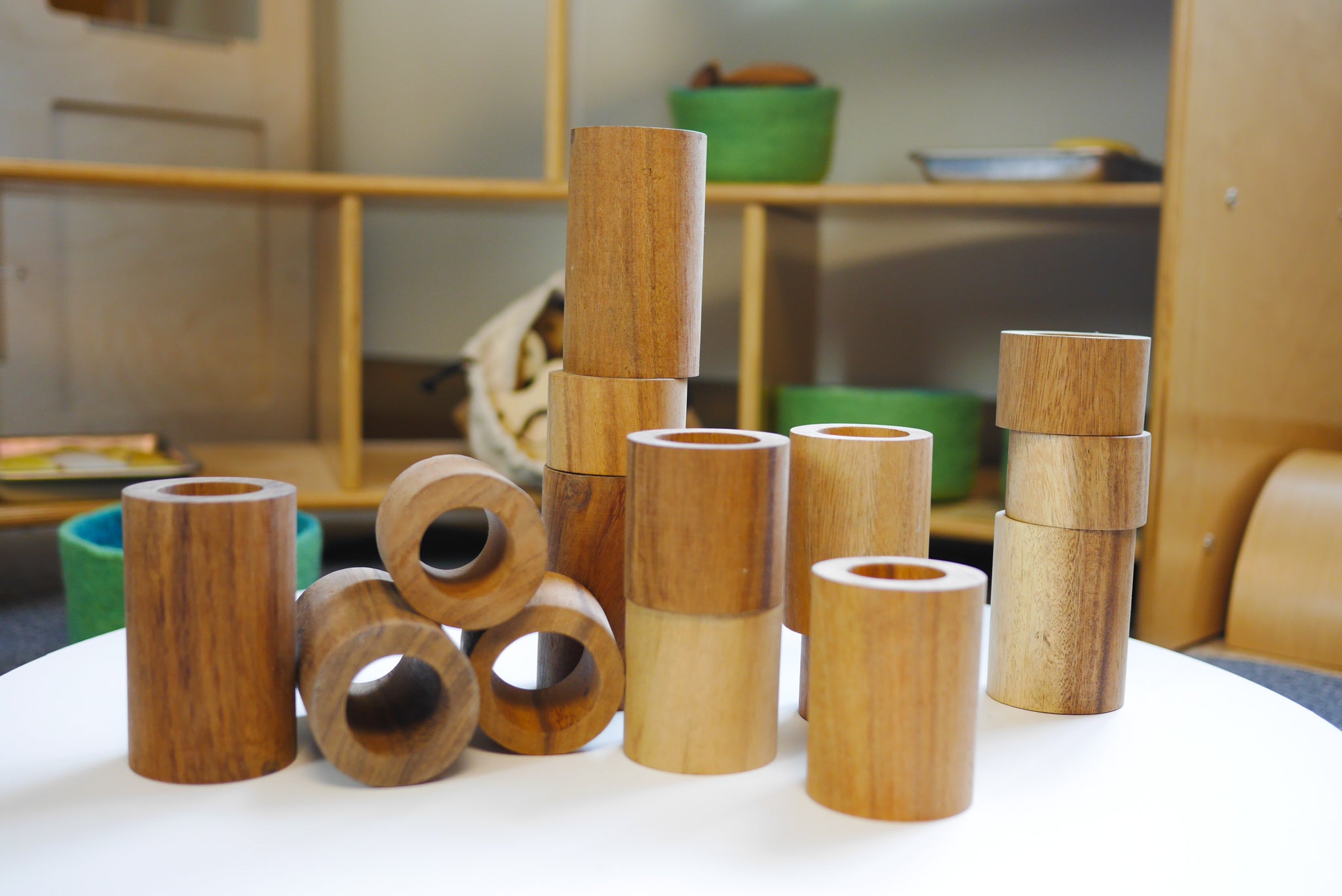 Wooden Tubes