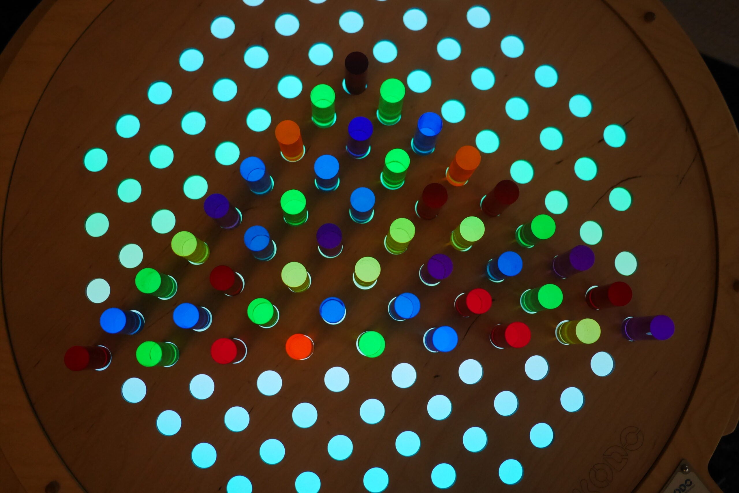 Light Lab Rainbow Pegboard Set