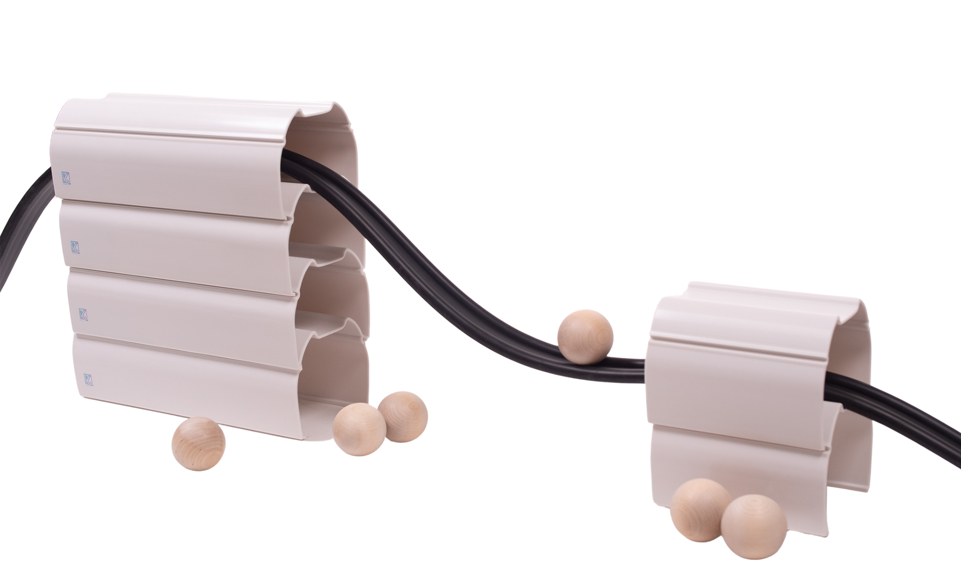 Rubber Ramp with Stackers