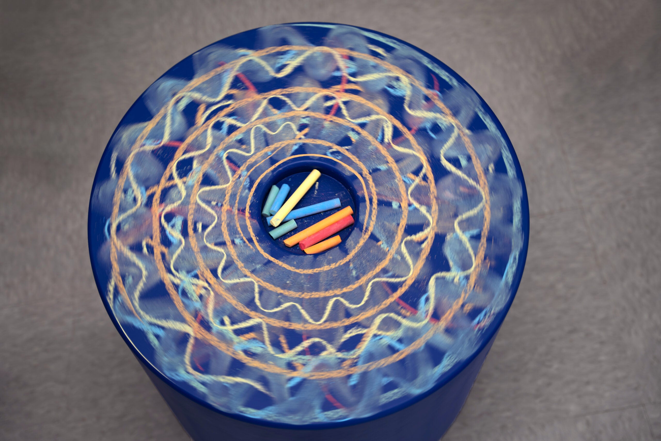 Chalk Spinner Blue