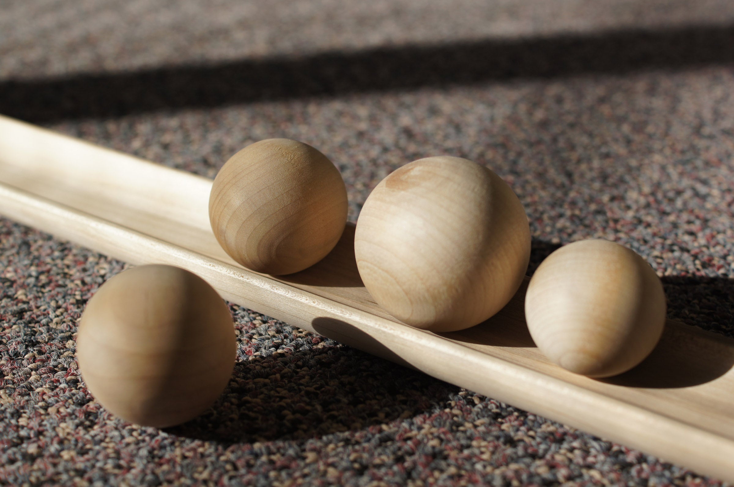 30 Weather Treated Wood Balls (Variety)
