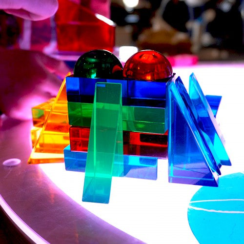 Luxi Transparent Blocks Color
