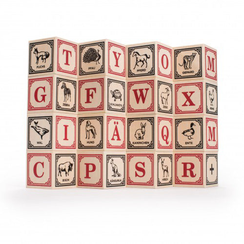German ABC Blocks