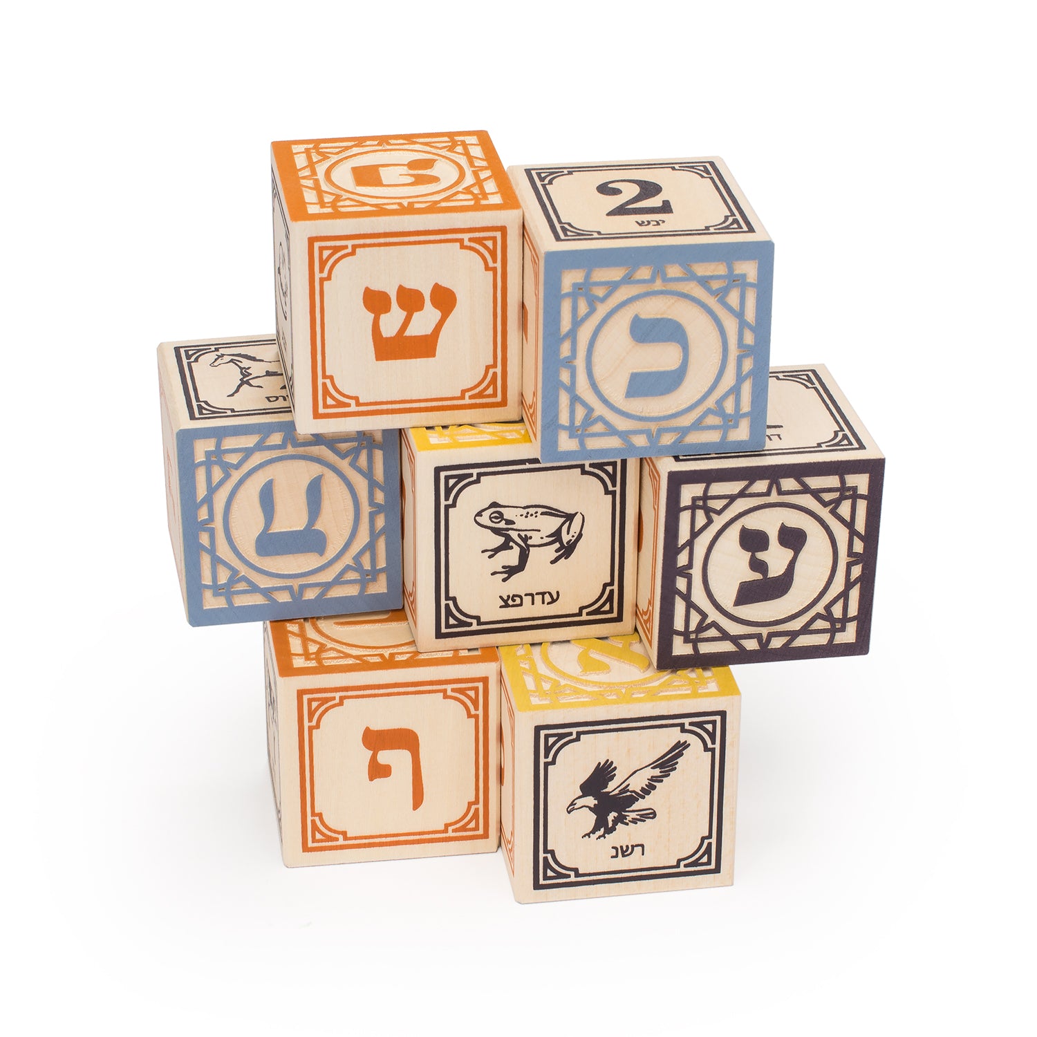 Hebrew Alef-bet Blocks