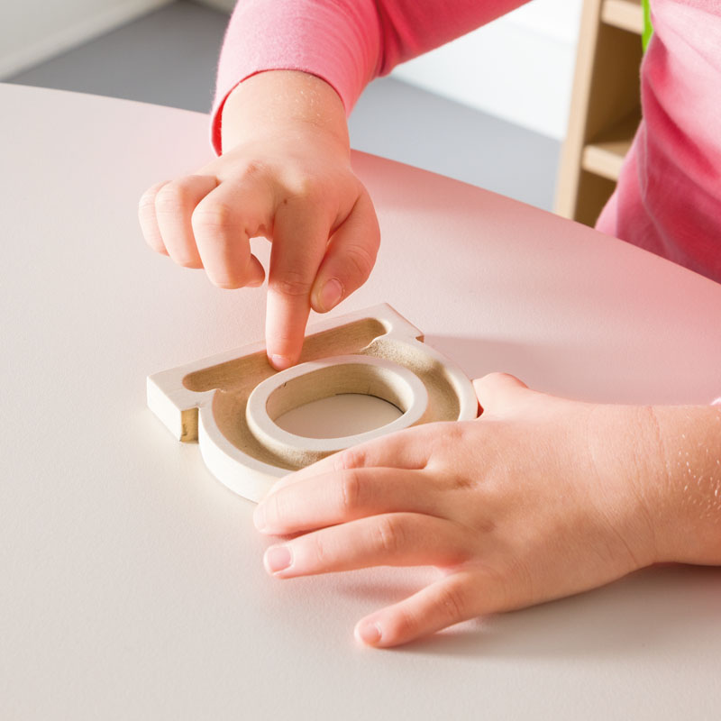 Lowercase Sensory Letters