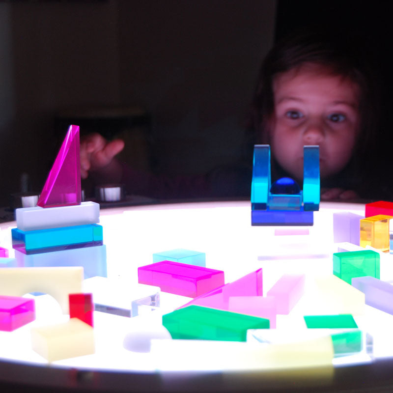 Luxi Transparent Blocks Color
