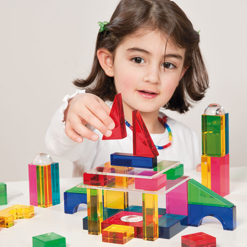 Luxi Transparent Blocks Color