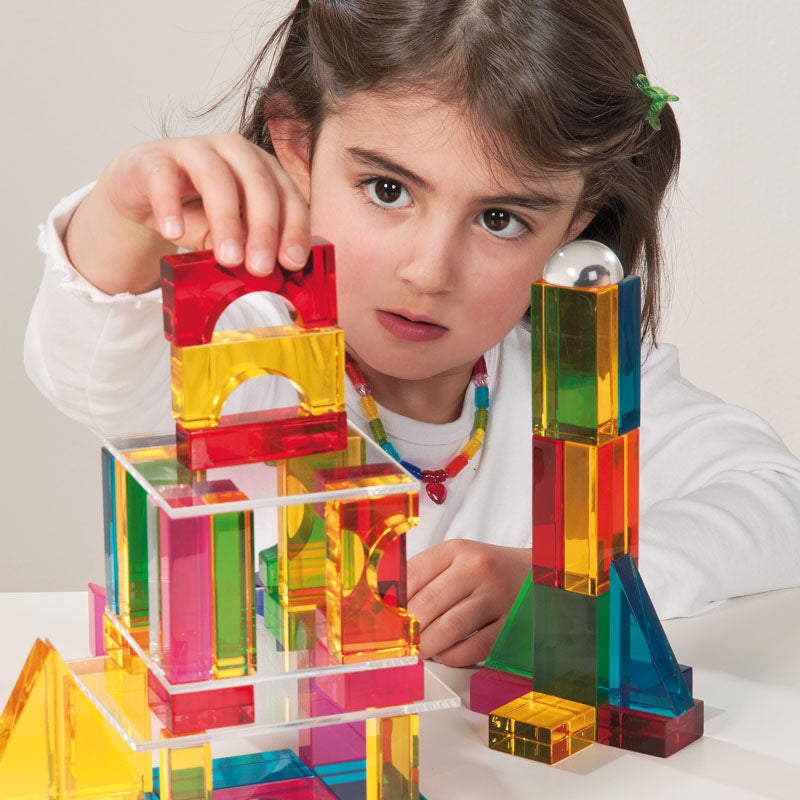 Luxi Transparent Blocks Color