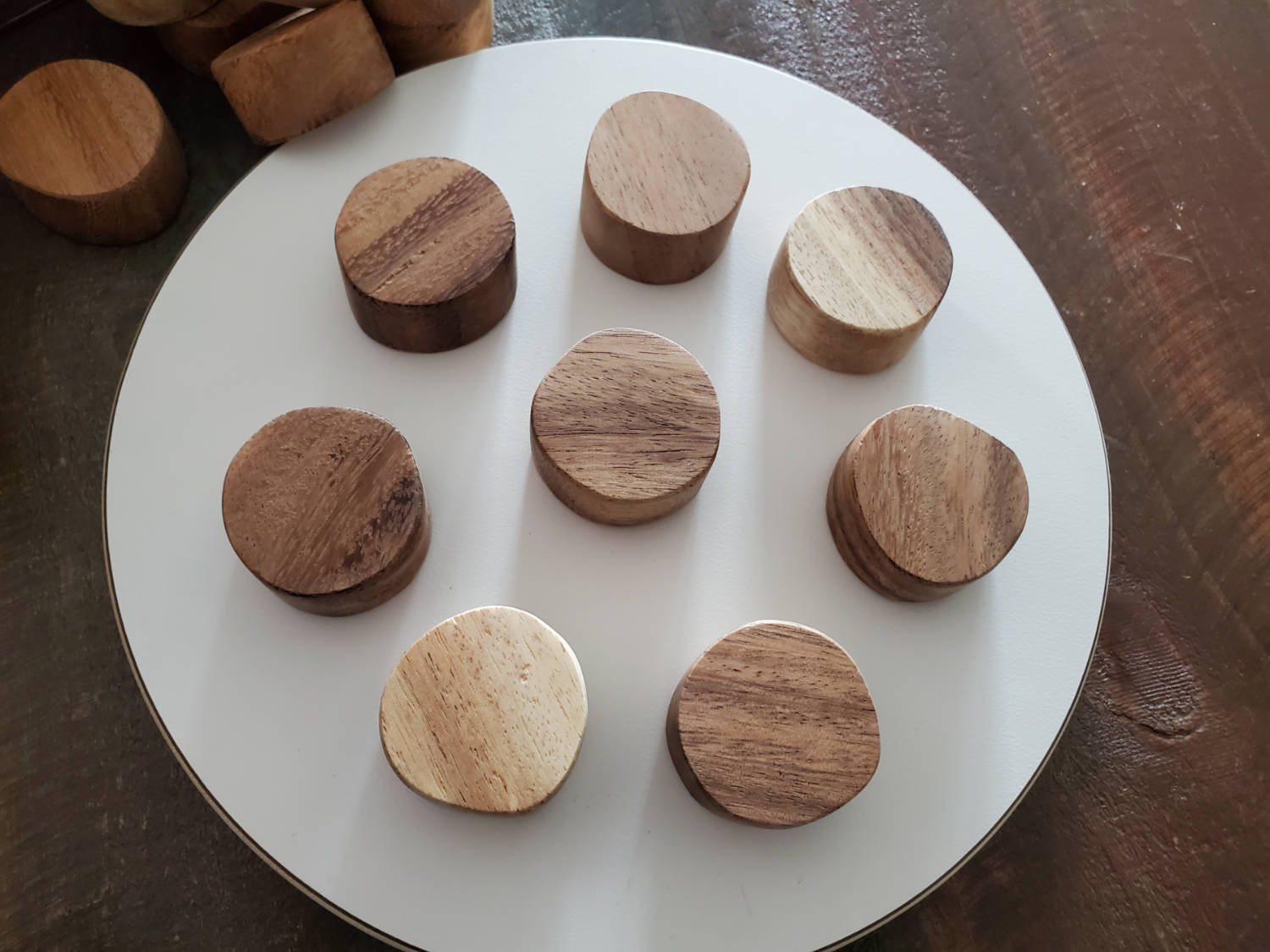 Teak Slices  - 30 Piece