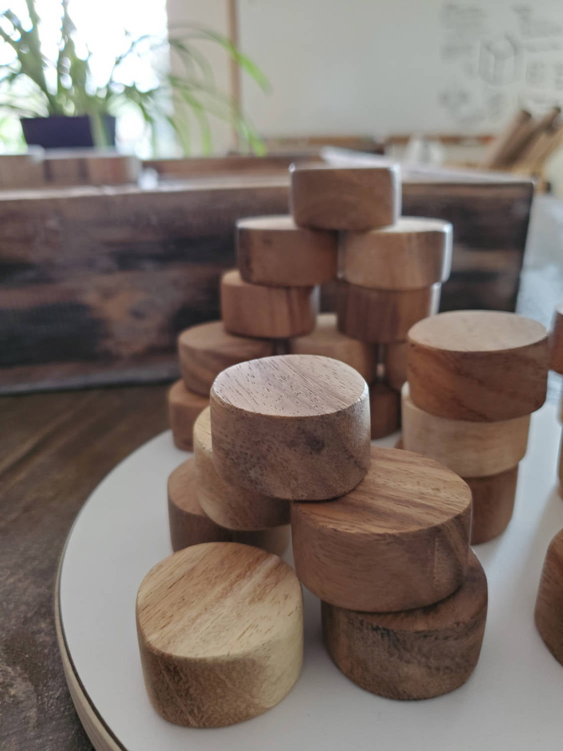 Teak Slices  - 30 Piece