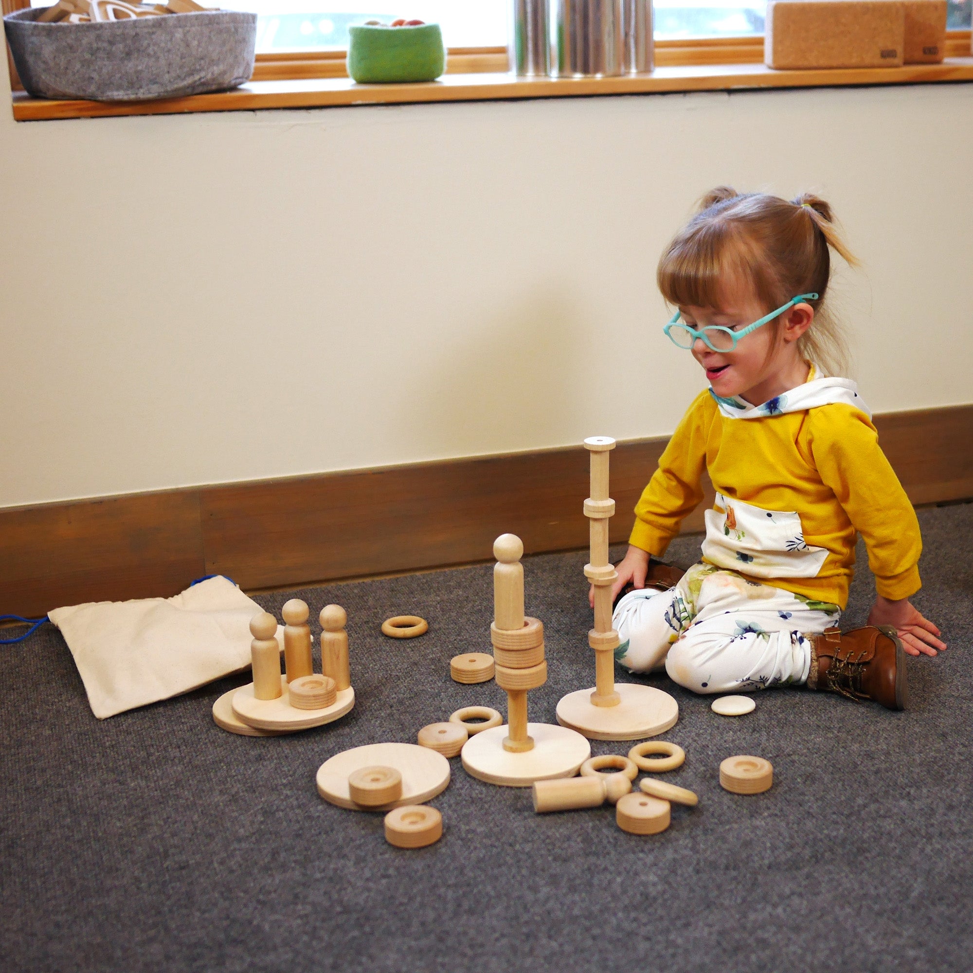 Toddler Table Towers