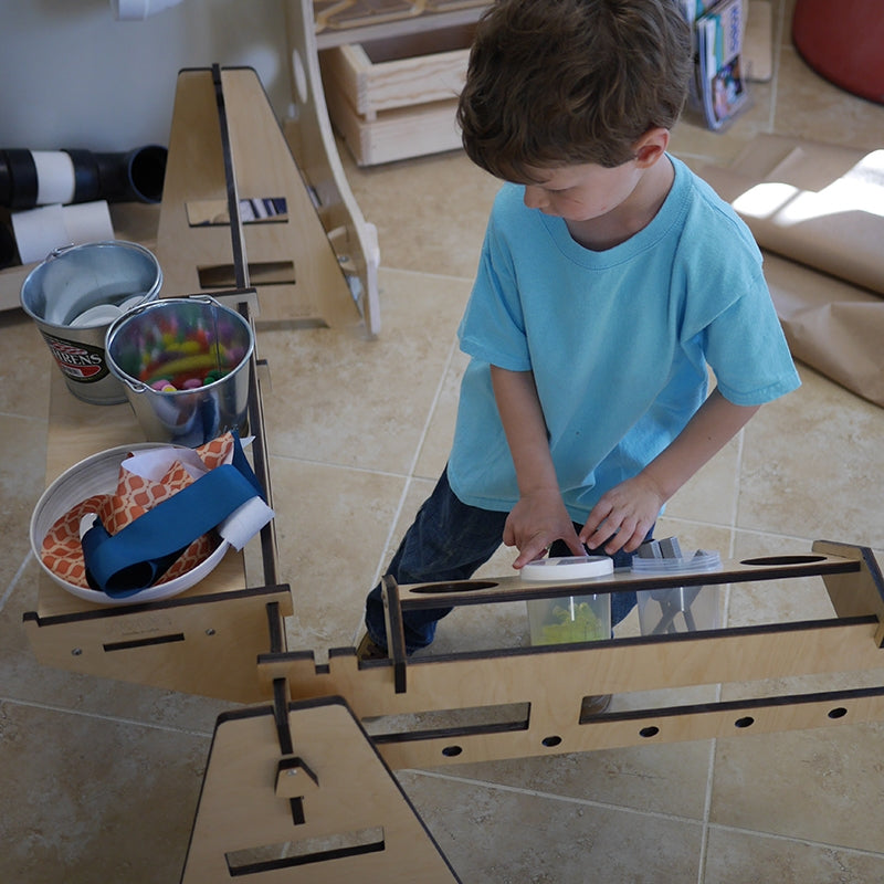 Slat Wall Storage System with Accessories