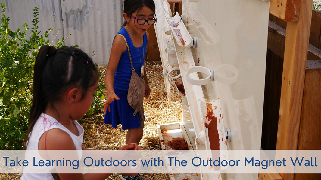 Take Learning Outdoors with the Outdoor Magnet Wall – Kodo Kids