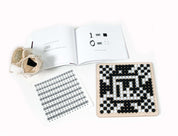 Learning Beautiful Classroom Set with natural wood materials and illustrated books for screen-free early childhood computer science education