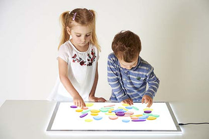 Transparent Rainbow Pebbles