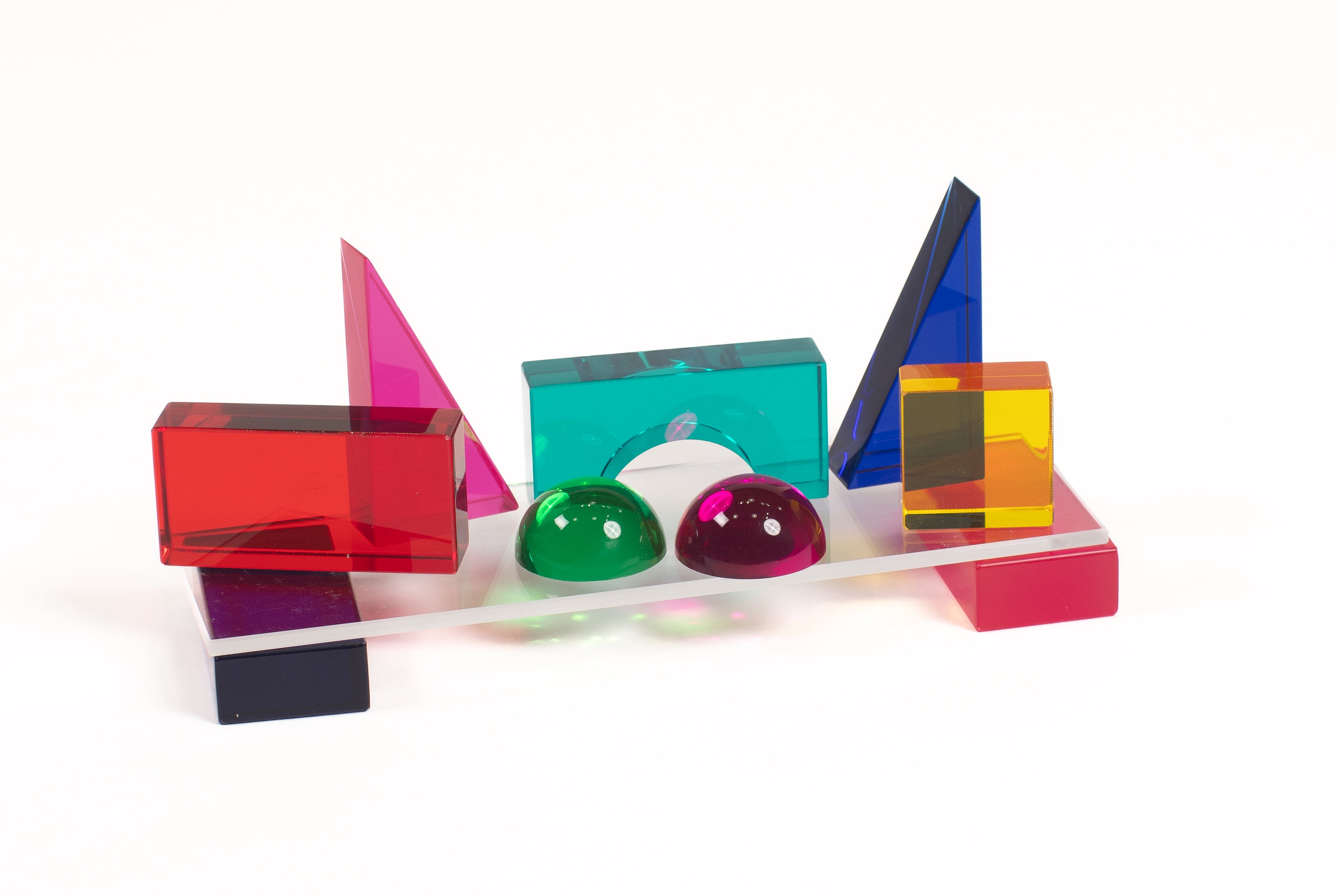 Luxi Transparent Blocks Color