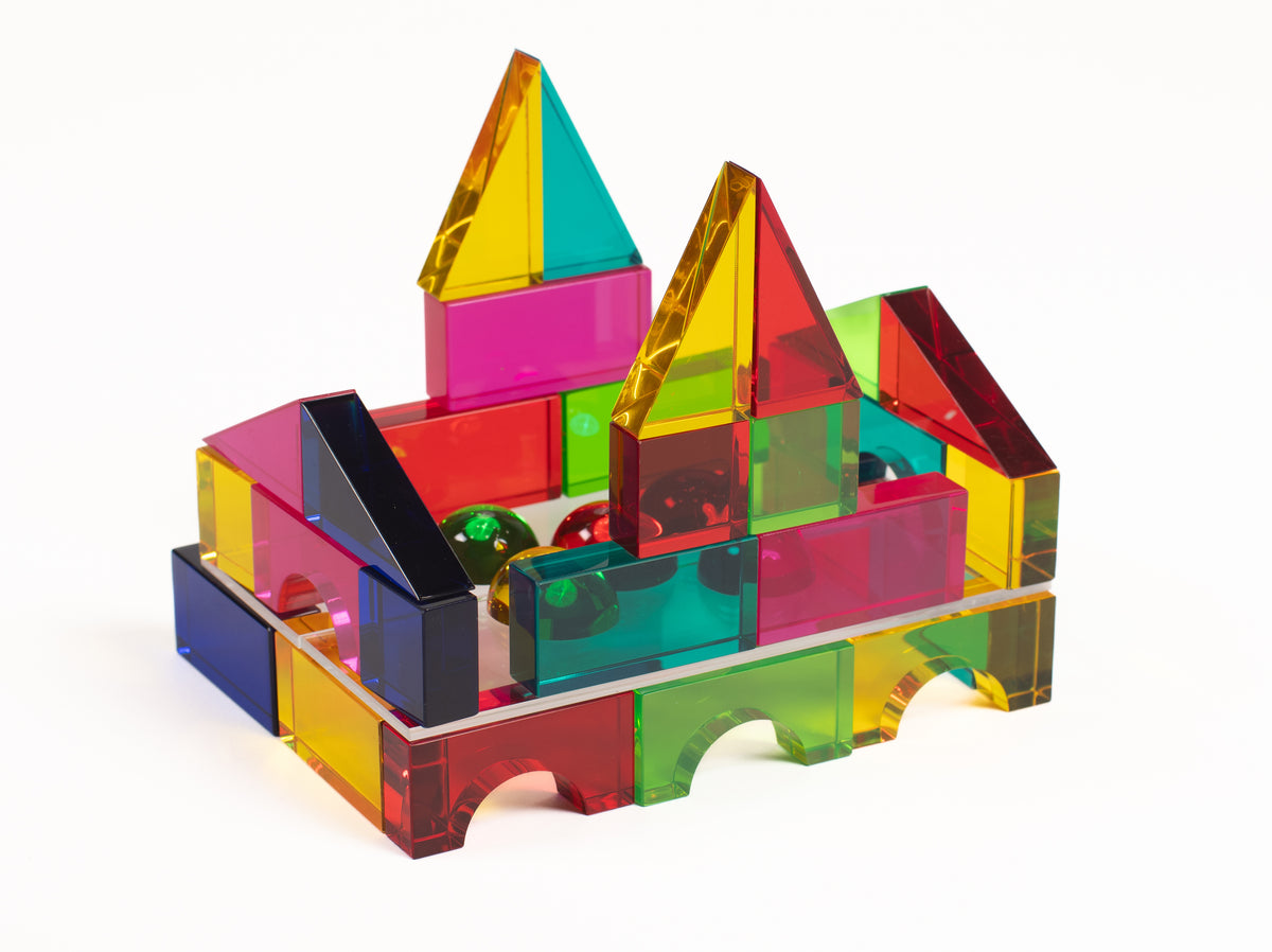Luxi Transparent Blocks Color – Kodo Kids