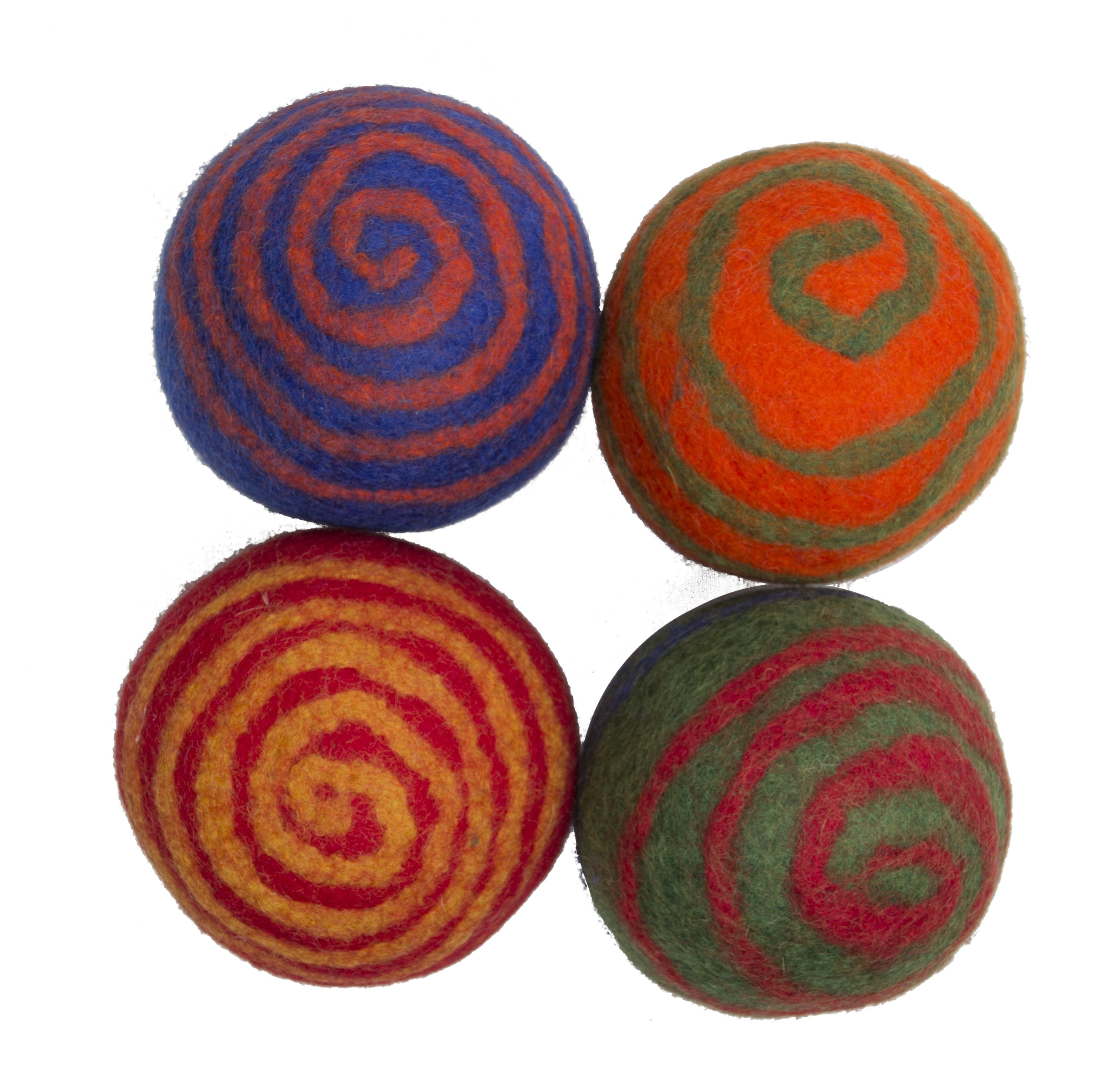 Spiral Wool Balls