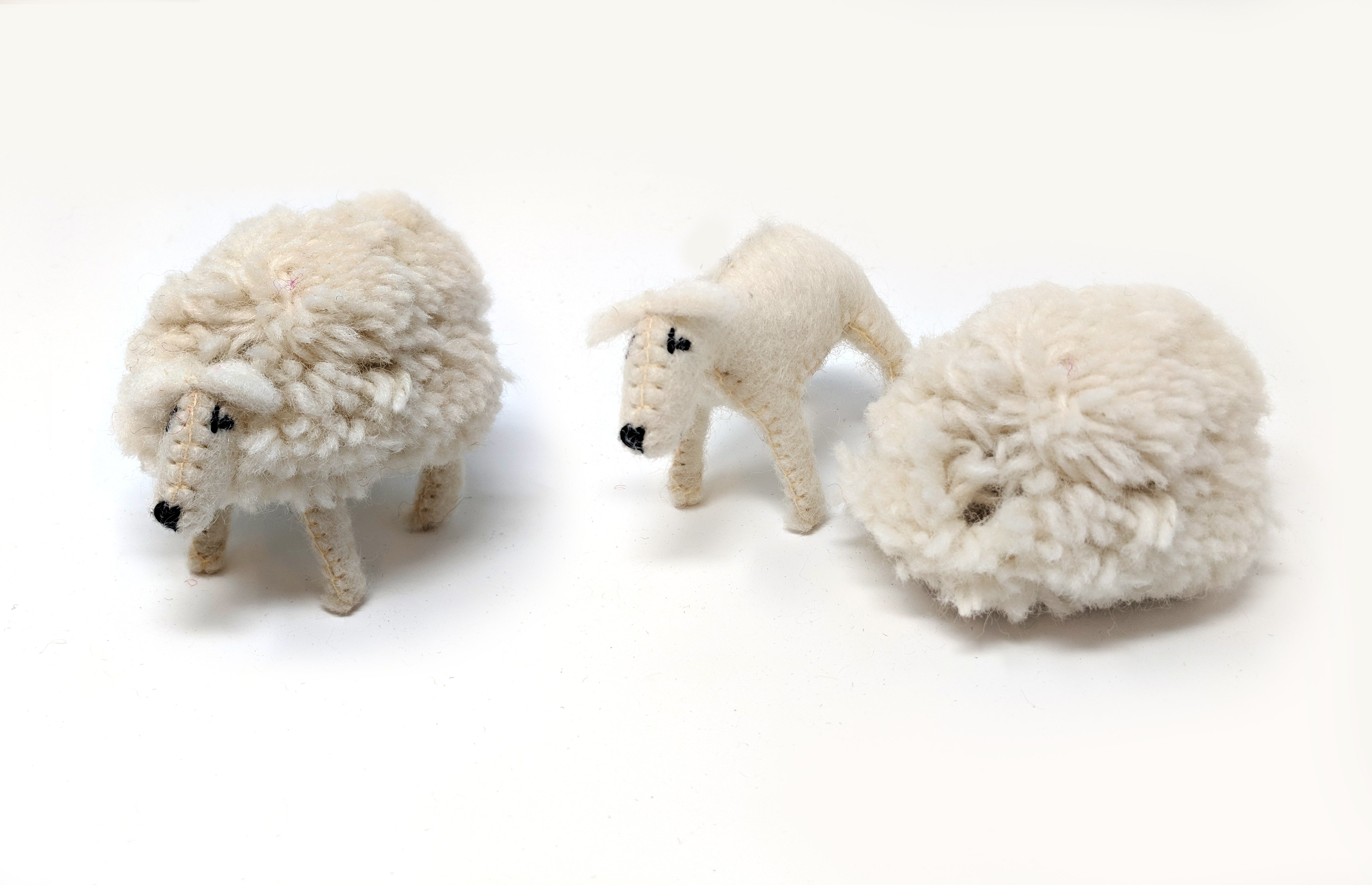 Wool Farm Animal Story Props