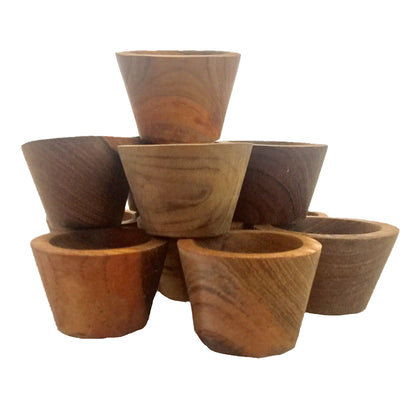 Mini Wooden Bowls