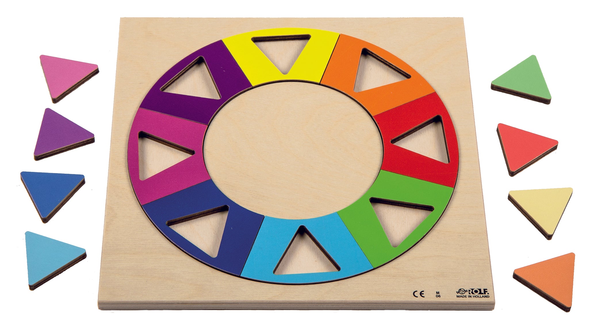 171522 Rainbow Circle Relief Puzzle