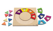 171522 Rainbow Circle Relief Puzzle