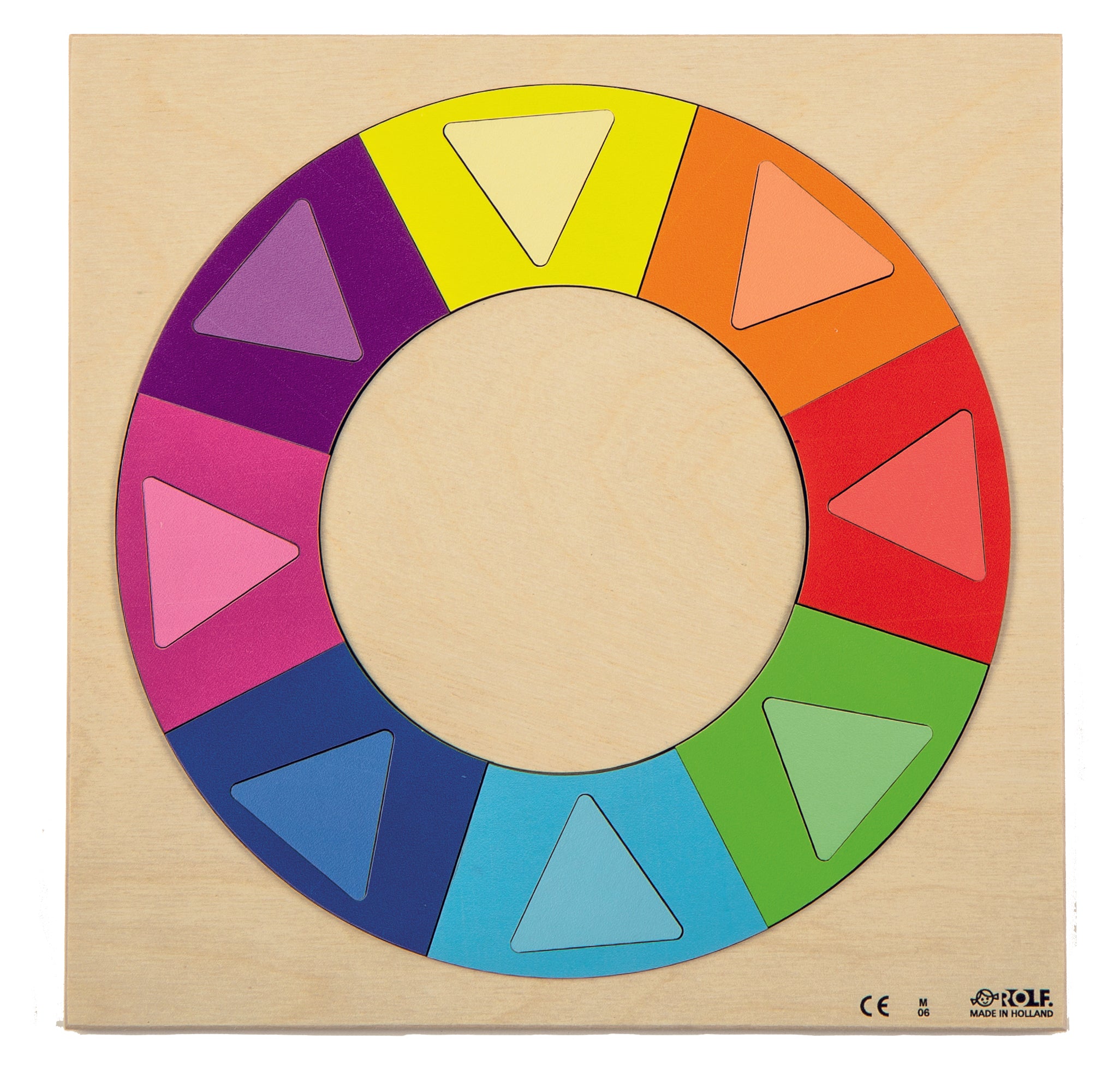 171522 Rainbow Circle Relief Puzzle