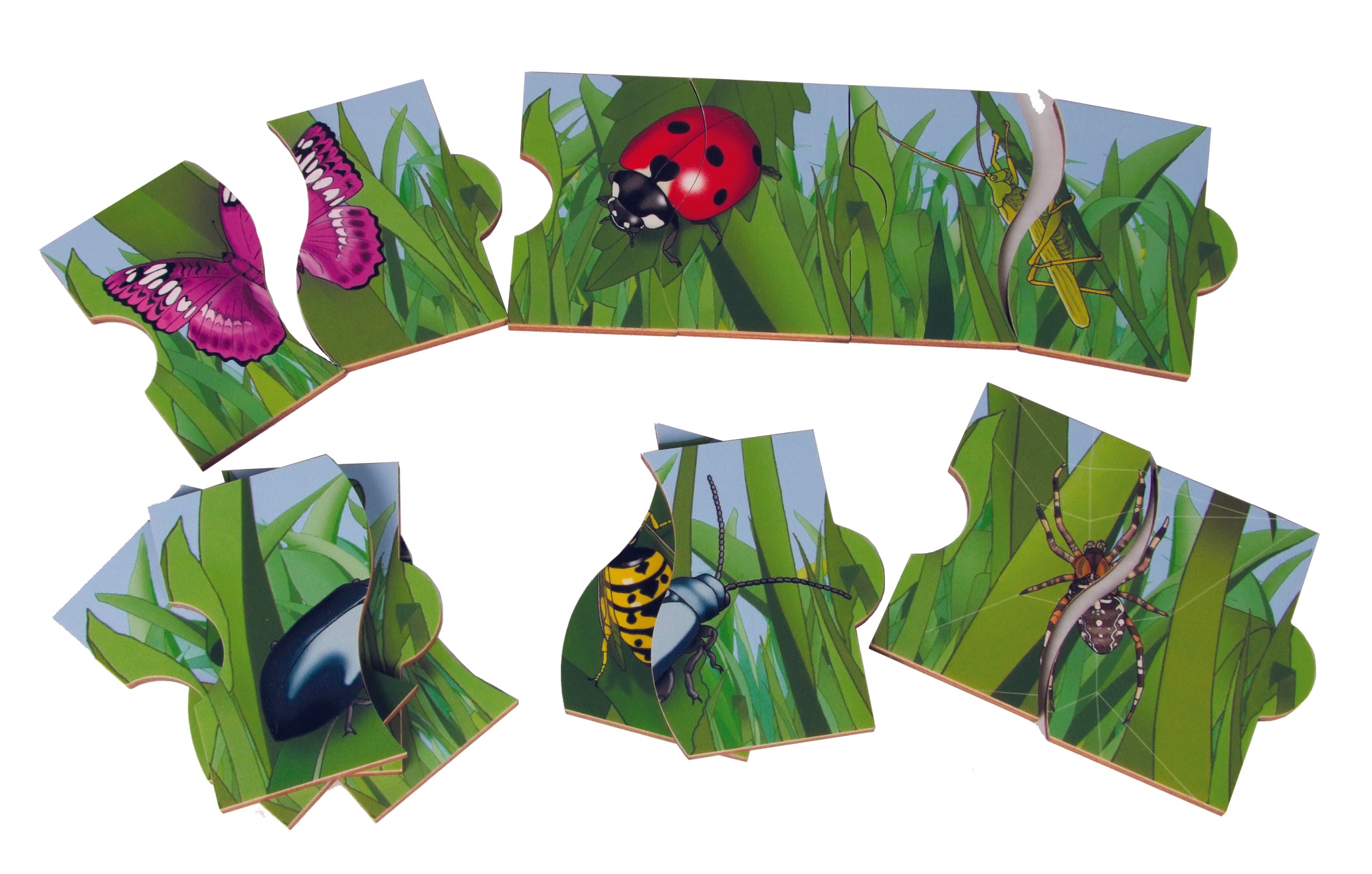 171541 Creepy Insects Floor Puzzle