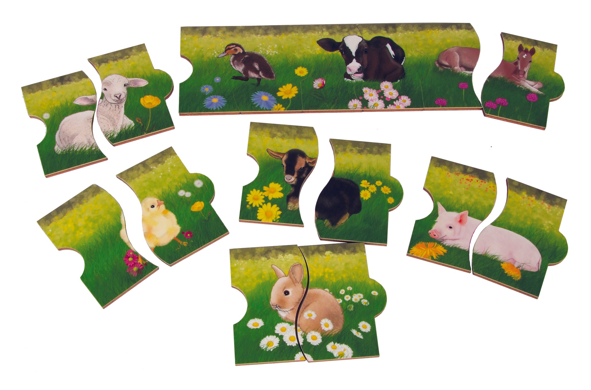 171542 Spring Animals Floor Puzzle