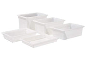 High quality sensory bin with lid used for storage and play activities in learning environments