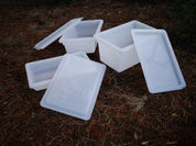 Sensory bin with lid used for storing and playing with materials in learning environments