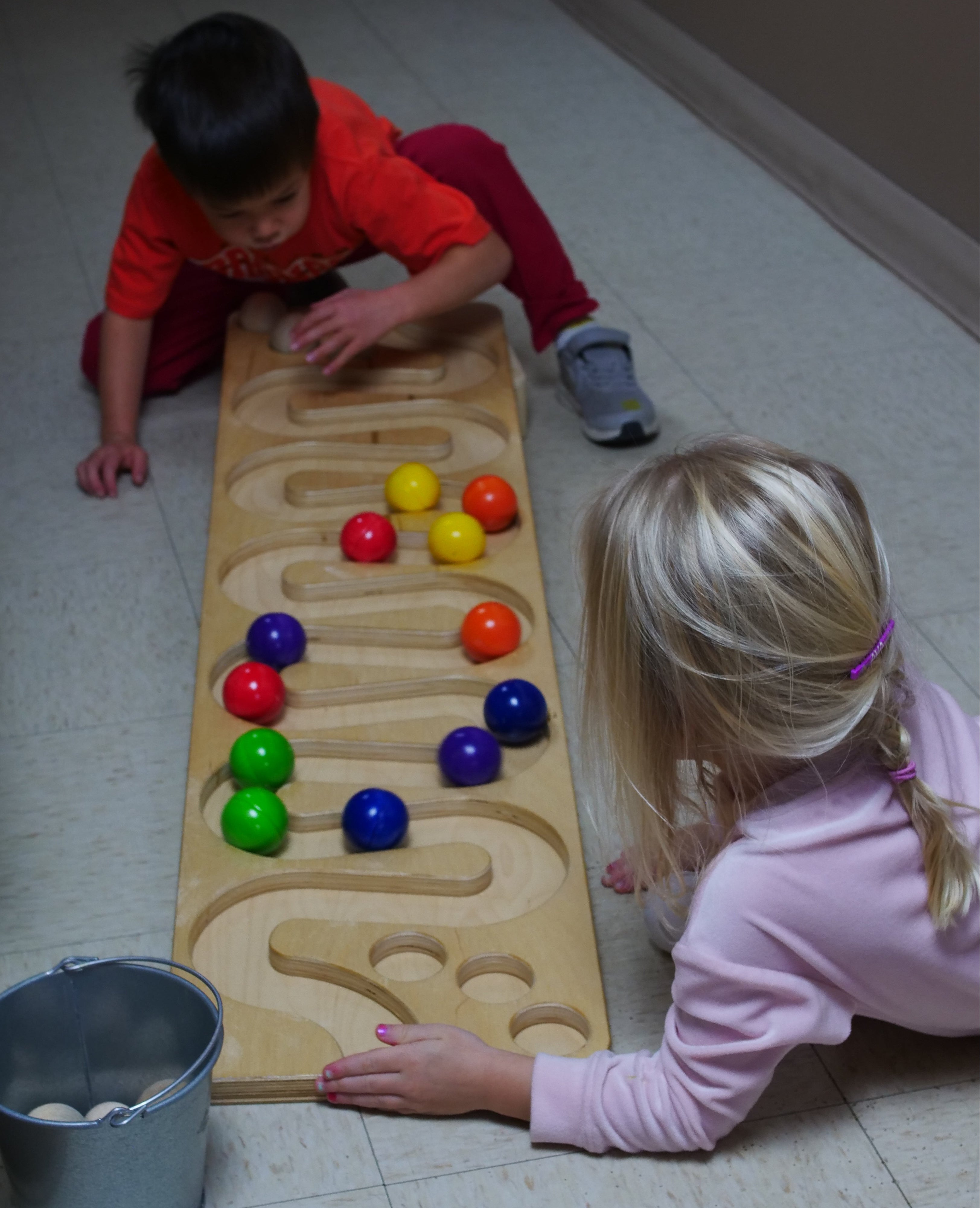 Toddler Ball Run