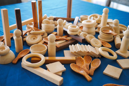 Loose Parts Natural Mix for Toddlers