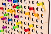 Rainbow Pegboard