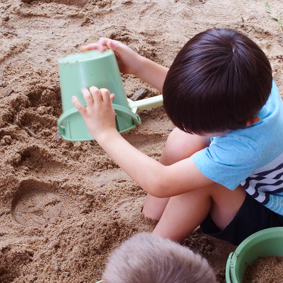 ECO Small Sand Buckets Set Green