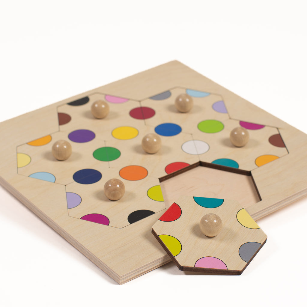Knob Puzzles for Fine Motor Skills Kodo Kids