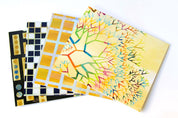 Learning Beautiful Classroom Set natural wood computer science toys for children ages 3-9 with illustrated books and activity handbook