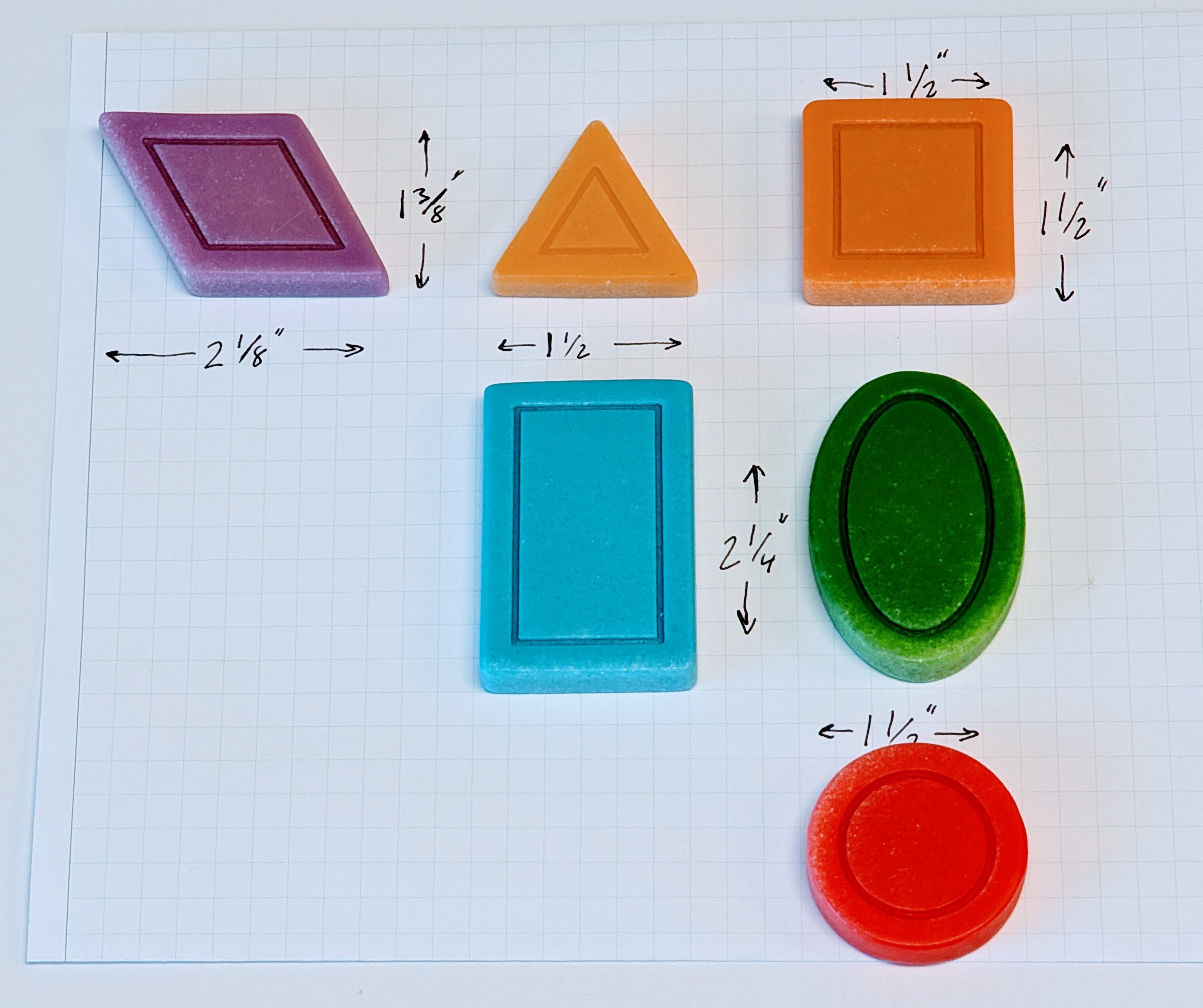Geometric Patterning Stones