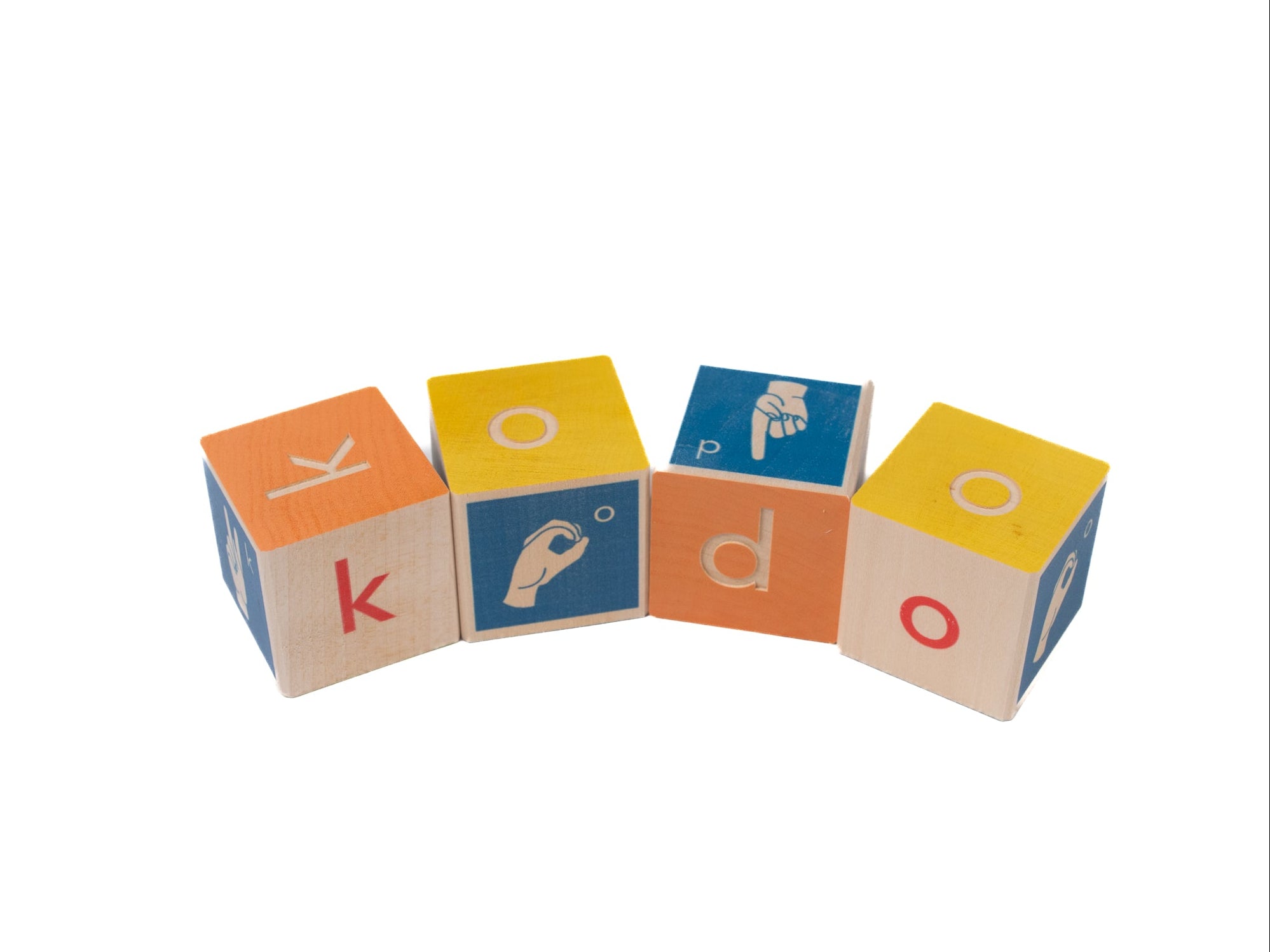 Sign Language Alphabet Blocks