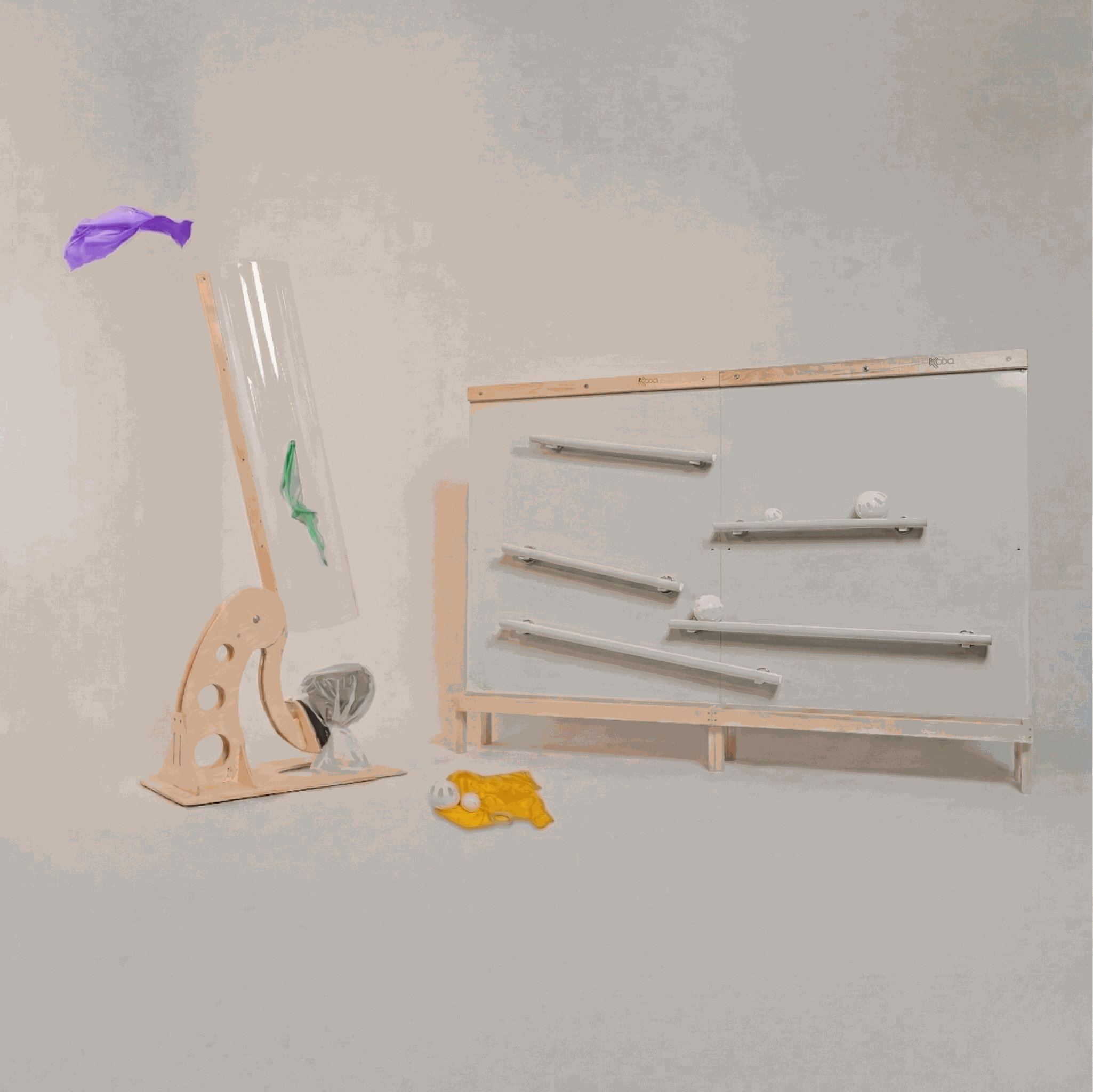Children exploring air and motion with Wind and Wonder Bundle educational materials