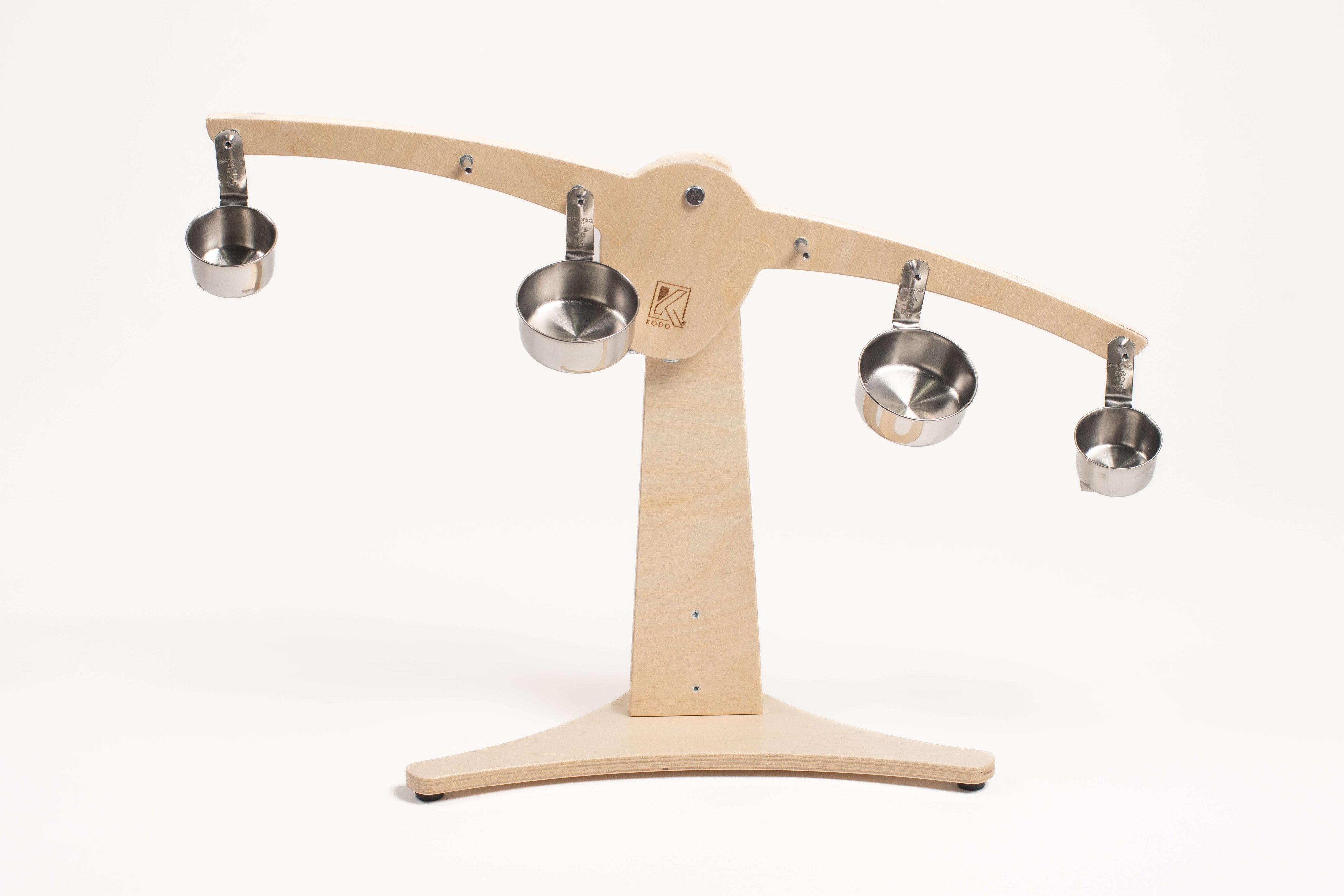 Kodo's balance wooden STEM toy for early childhood learning and fine motor skills development