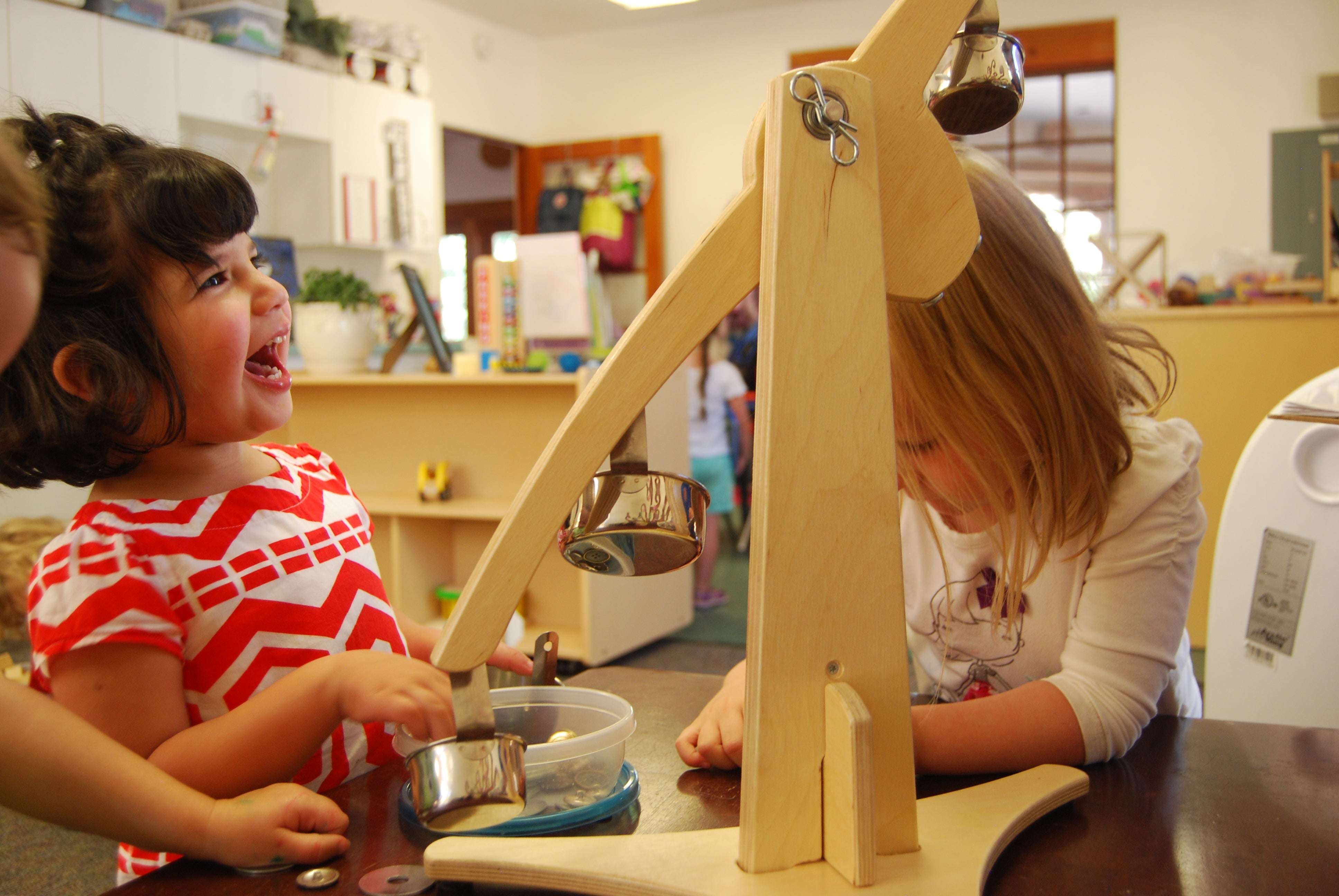 Kodo's balance wooden STEM toy for early childhood critical thinking and fine motor skills development
